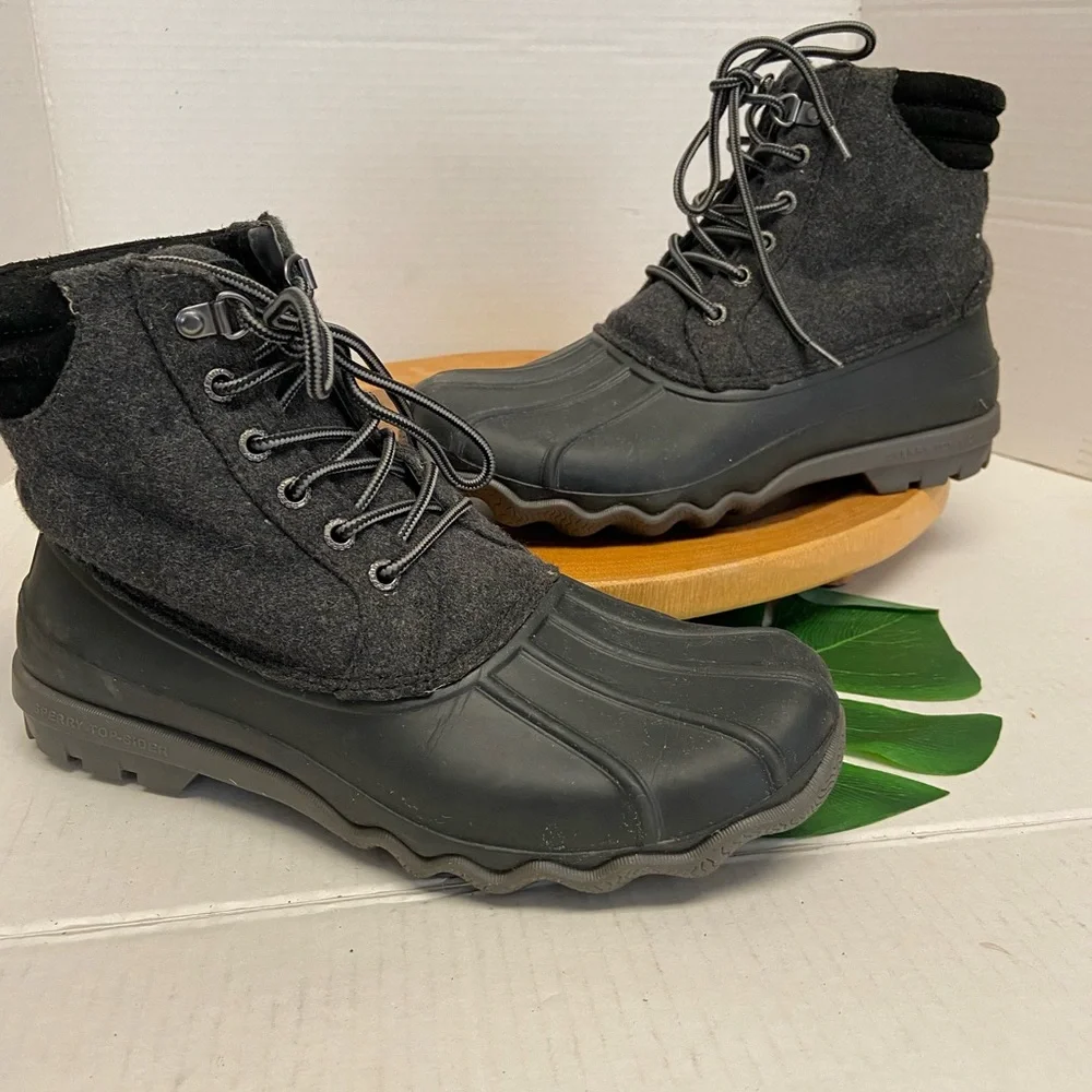 Mens Sperry Rain Duckboots